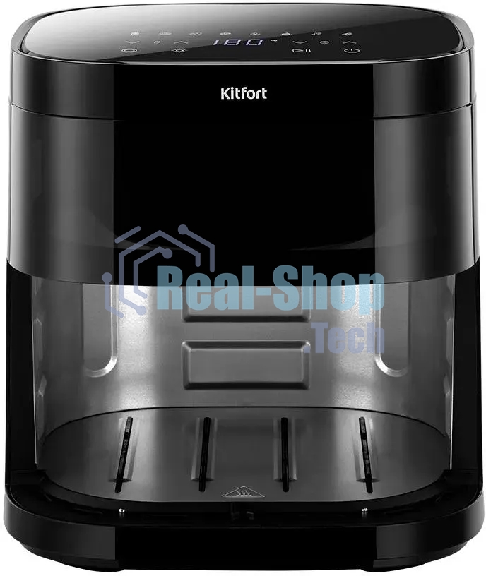 Аэрогриль Kitfort КТ-2291 1700 Вт красный/черный