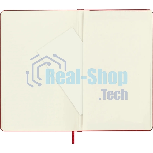 Блокнот Moleskine Classic Large, 240 страниц, красный, нелинованный,