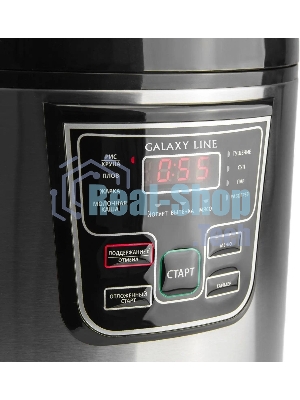 Мультиварка Galaxy Line GL 2645, черный с серебристым, 900 Вт, 11 программ