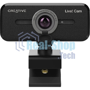 Веб-камера Creative Live! Cam Sync 1080p V2 1920x1080, 30 кадр/с, USB Type-A, микрофон, шторка приватности, универсальное крепление