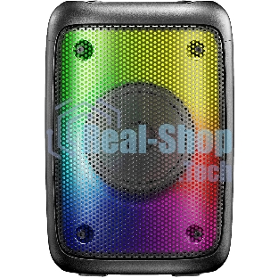Колонка портативная Hyundai H-PS1006 черный 30 Вт 1.0 BT 10м 1500mAh
