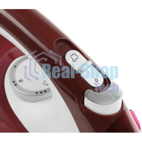 Утюг Gorenje SIH2200RBC красный/белый, 2200 Вт, 30 г/мин, 90 г/мин, 280 мл
