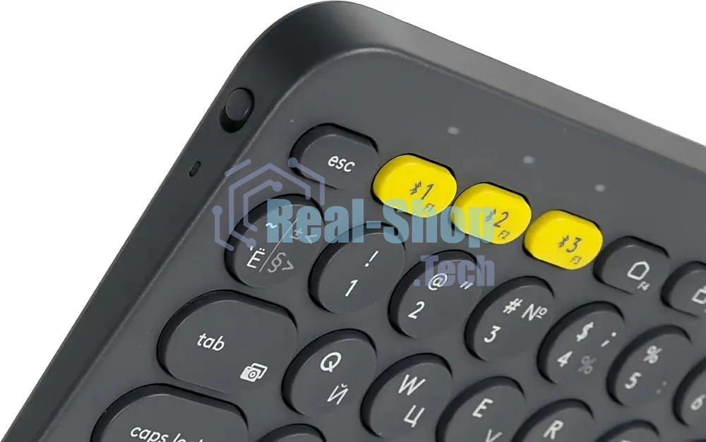 Клавиатура беспроводная Logitech K380, Bluetooth, темно-серый