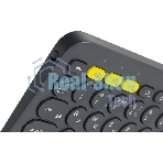 Клавиатура беспроводная Logitech K380, Bluetooth, темно-серый