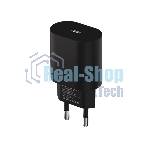 Сетевое зарядное устройство Maxvi SFC-125PD Type-C 3А 25W PD QC3.0 черный