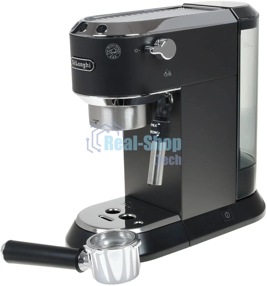 Кофеваркa рожковая DeLonghi EC 685 BK черный, исп. кофе - молотый/чалды, 1.1 л, 1350 Вт, 15 бар