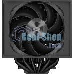 Устройство охлаждения (кулер) PcCooler RZ820 Soc-AM5/AM4/1200/1700/1851 черный 4-pin Al+Cu 300W Ret (RZ820-BKNWNX-GL)