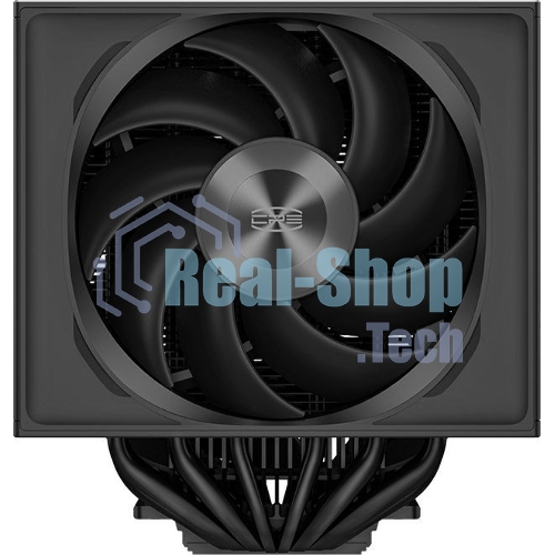 Устройство охлаждения (кулер) PcCooler RZ820 Soc-AM5/AM4/1200/1700/1851 черный 4-pin Al+Cu 300W Ret (RZ820-BKNWNX-GL)