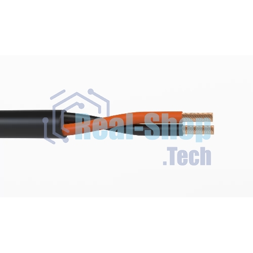 Кабель акустический 300 м, 14 AWG HighFlex, 4.5 мм2, диаметр 8.5мм, медь 84 x 0,2 мм, черный, бухта