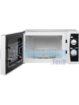 Микроволновая печь HOME HMM208AW белый, 20 л, 800 Вт, переключатели - поворотный механизм