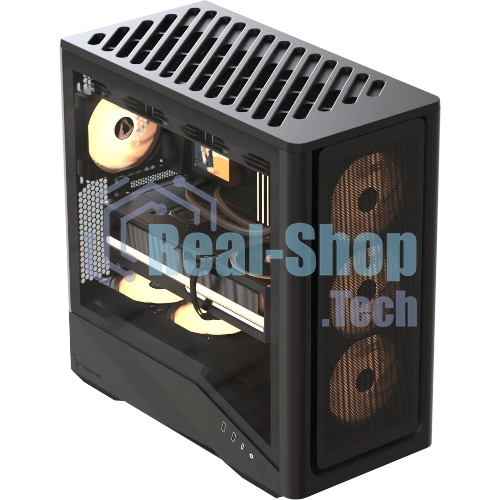 Компьютерный корпус Aerocool \ Formula V Line Air Power G9 DUO PA Black, ATX, TYPE-C*1, USB3.0*2, MESH/GLASS FRONT PANEL, FRONT 3x PERFORMANCE ARGB, REAR 1x PERFORMANCE ARGB