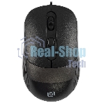 Мышь проводная Oklick 310M черный/серый, 2400 dpi, USB, кнопки - 4
