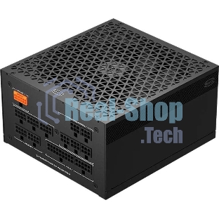 Блок питания PCCooler P5-YS1000-G1F, 1000Вт, 80 PLUS Gold, 135мм, модульный, черный