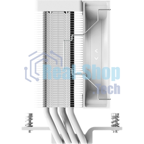 Кулер для процессора Ocypus Gaммa A40 WH ARGB Digital, 100мм ARGB FAN, Top Display Panel, 4 HEAT PIPES, 4-PIN PWM, 600-2400 RPM, 29.5DBA, HYDRO BEARING, LGA115X/1200/1700/18XX, AM4/AM5