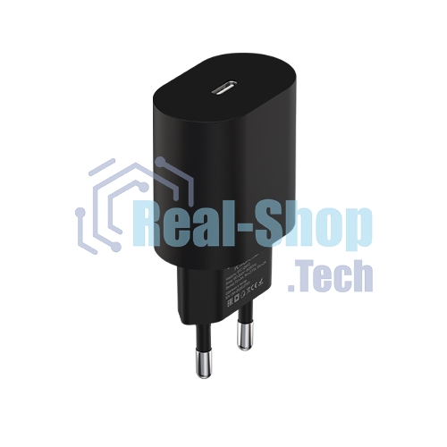 Сетевое зарядное устройство Maxvi SFC-125PD Type-C 3А 25W PD QC3.0 черный