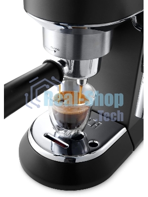 Кофеваркa рожковая DeLonghi EC 685 BK черный, исп. кофе - молотый/чалды, 1.1 л, 1350 Вт, 15 бар
