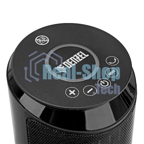 Тепловентилятор керамический Denzel DTFC-2000X, 1000/2000 Вт, 20 м2, 3 режима, пульт, Wi-Fi, термостат