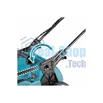 Газонокосилка роторная Makita DLM480CT2 860Вт