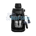 Кофемашина рожковая Maunfeld MF-733BK черный, исп. кофе - молотый, 0.24 л, 870 Вт, 4 бар