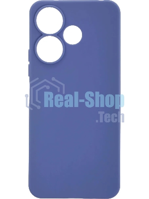 Чехол (клип-кейс) BoraSCO для Xiaomi Poco M6 4G Silicone Case лавандовый (73630)