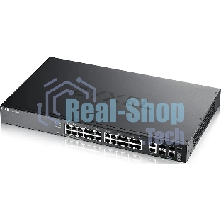Коммутатор Zyxel XGS2220-30 L3 Access switch, rack 19