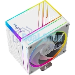 Устройство охлаждения(кулер) ID-Cooling Frozn A610 ARGb белый 120мм алюминий+медь 2000rpm 30db 4-pin 250W 155мм