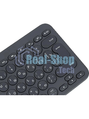 Клавиатура беспроводная Logitech K380, Bluetooth, темно-серый