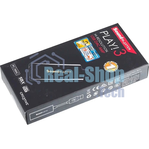 Звуковая карта Creative USB Sound Blaster Play! 3 2.0 Ret