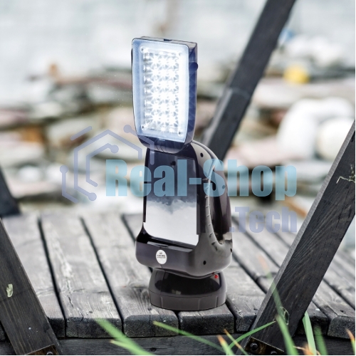 Фонарь светодиодный ЭРА Трофи TSP12 кемпинговый походный ударопрочный, 150 LED, 2 режима, встроенный светильник