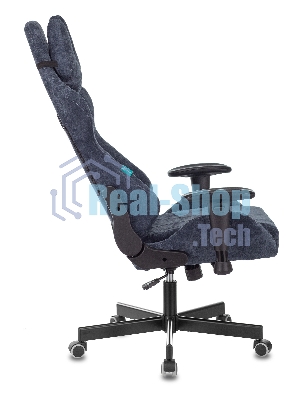 Кресло Бюрократ VIKING KNIGHT LT27 FABRIC синий, ткань, 120 кг, механизм качания