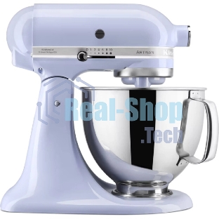 Настольный миксер с откидным блоком KitchenAid 5KSM125ELR Artisan 4.8 л цвет лавандовый