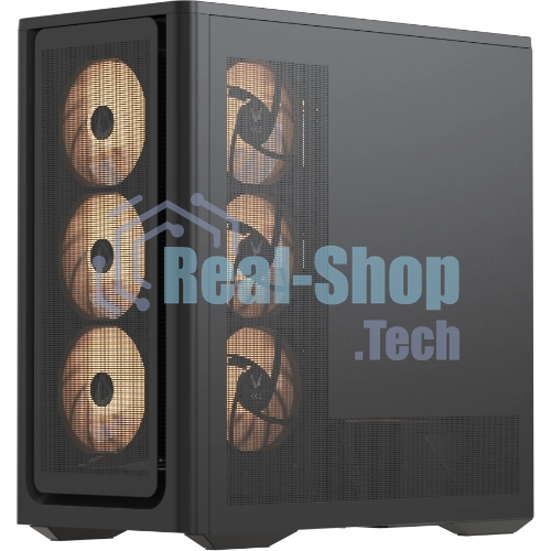 Компьютерный корпус Aerocool \ Formula V Line Air Power G9 DUO PA Black, ATX, TYPE-C*1, USB3.0*2, MESH/GLASS FRONT PANEL, FRONT 3x PERFORMANCE ARGB, REAR 1x PERFORMANCE ARGB