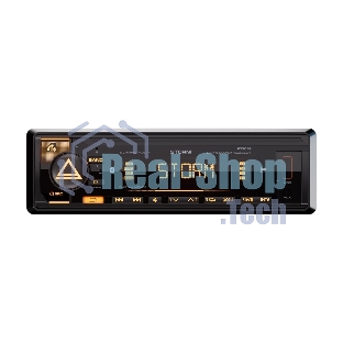 Автомагнитола AURA STORM-677DSP, 1 DIN, Bluetooth, USB Type-A, AUX, пульт ДУ