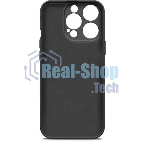 Чехол (клип-кейс) BoraSCO для Apple iPhone 15 Pro черный (72429)