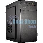 Компьютерный корпус KingPrice KPCC-MN209 черный без БП mATX 1x80мм 2x120мм 2xUSB 2.0 audio