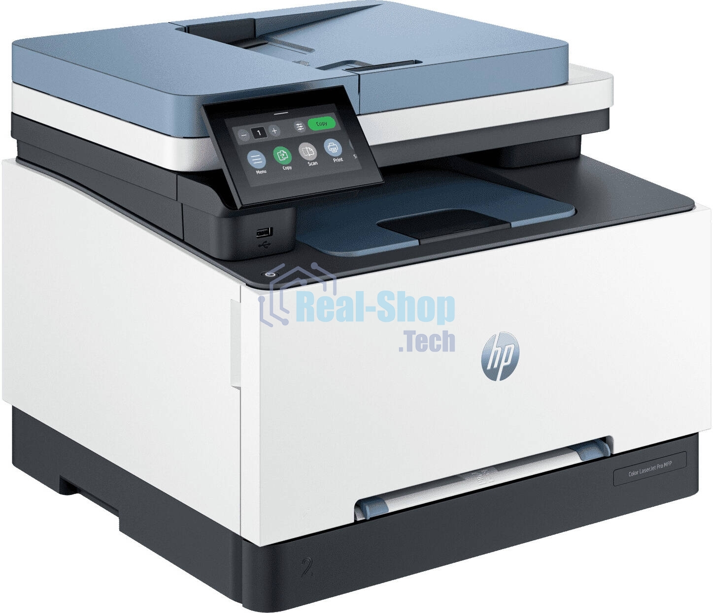 МФУ лазерное HP Color LaserJet Pro MFP 3303fdw (499M8A), A4, цветной, печ. до 25 стр/мин., скан. до 19 стр./мин., 600x600 dpi, Ethernet, USB, Wi-Fi