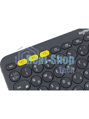 Клавиатура беспроводная Logitech K380, Bluetooth, темно-серый