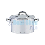 Кастрюля ALBERG AL-2130 с крышкой 7,6 л
