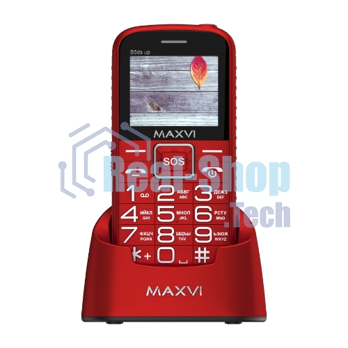 Мобильный телефон Maxvi B5ds up красный