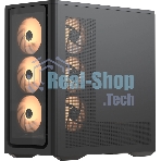 Компьютерный корпус Aerocool \ Formula V Line Air Power G9 DUO PA Black, ATX, TYPE-C*1, USB3.0*2, MESH/GLASS FRONT PANEL, FRONT 3x PERFORMANCE ARGB, REAR 1x PERFORMANCE ARGB