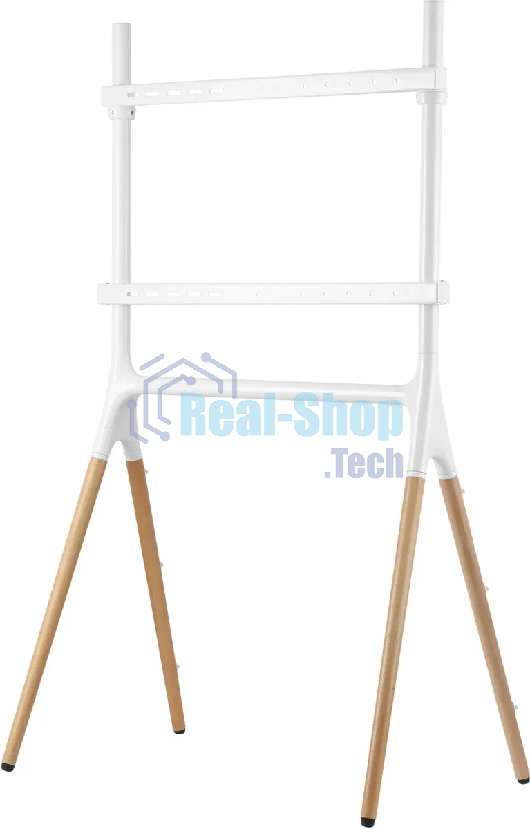 Подставка для телевизора Cactus CS-ST1247WTBCH белый/береза, 49