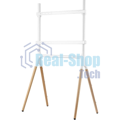 Подставка для телевизора Cactus CS-ST1247WTBCH белый/береза, 49