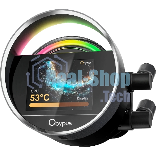 Система охлаждения Ocypus Sigma L36 BK ARGB, 360мм, LCD Pump 2.4