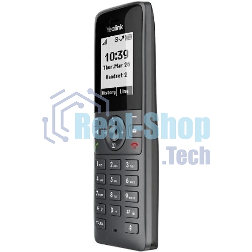 Телефон DECT-трубка Yealink W71H, экран 1.8