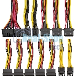 Блок питания ExeGate 800NPXE, 800W, (ATX, PPFC, PC, 12cm fan, 24pin, (4+4)pin, 2xPCI-E, 5xSATA, 3xIDE, черный, кабель 220V в комплекте 1,8м)