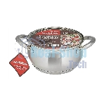 Кастрюля WEBBER BE-351/2 1,9 л, 16 см, из нержавеющей стали со стеклянной крышкой