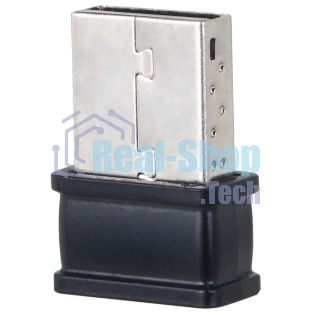 Сетевой USB-адаптер Dahua DH-NC300/Wi-Fi 2.4 ГГц 802.11AX 300M/MU-MIMO/USB 2.0/Plug & Play/черный (DH-NC300)