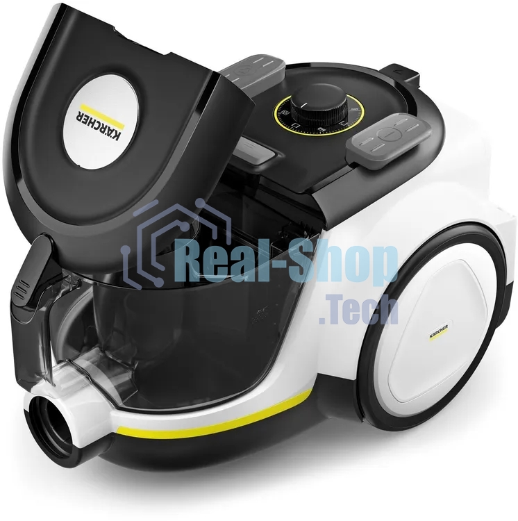 Пылесос Karcher VCC 4 CycloneX белый/черный, 800 Вт, уборка сухая, пылесборник контейнер 1,5 л