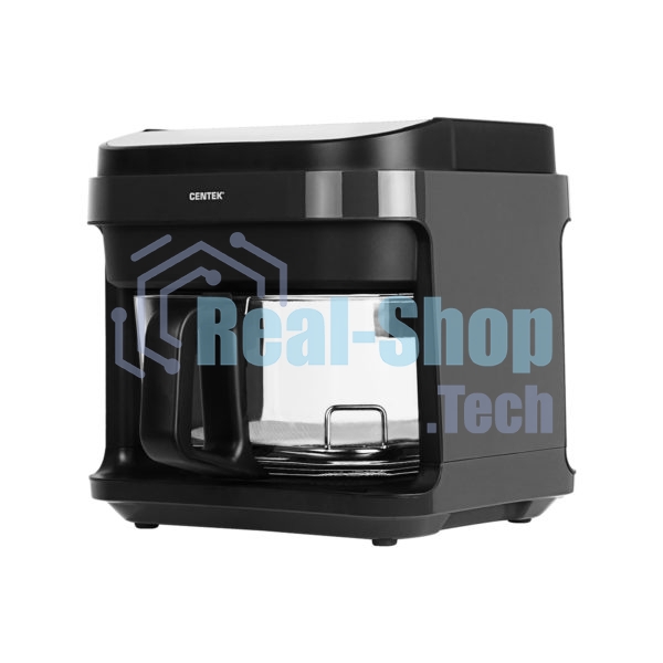 Аэрогриль Centek CT-3101 черный, 1350 Вт, 5.5 л, сенсор, 7 программ