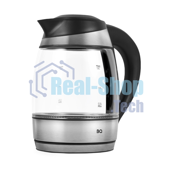 Чайник электрический BQ KT1735G черный/стальной
